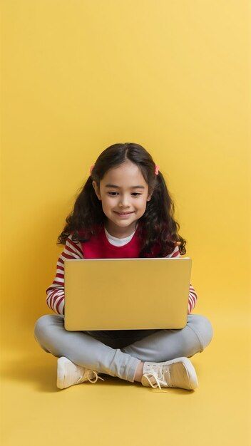 Учениця навчається онлайн за ноутбуком — важливо підтримувати емоційний стан дитини